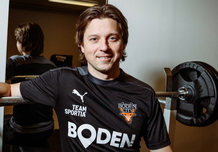 Peter Gitselov, Boden City FC, nominerad till Sverige Uniteds Guldhanden-stipendium 2021