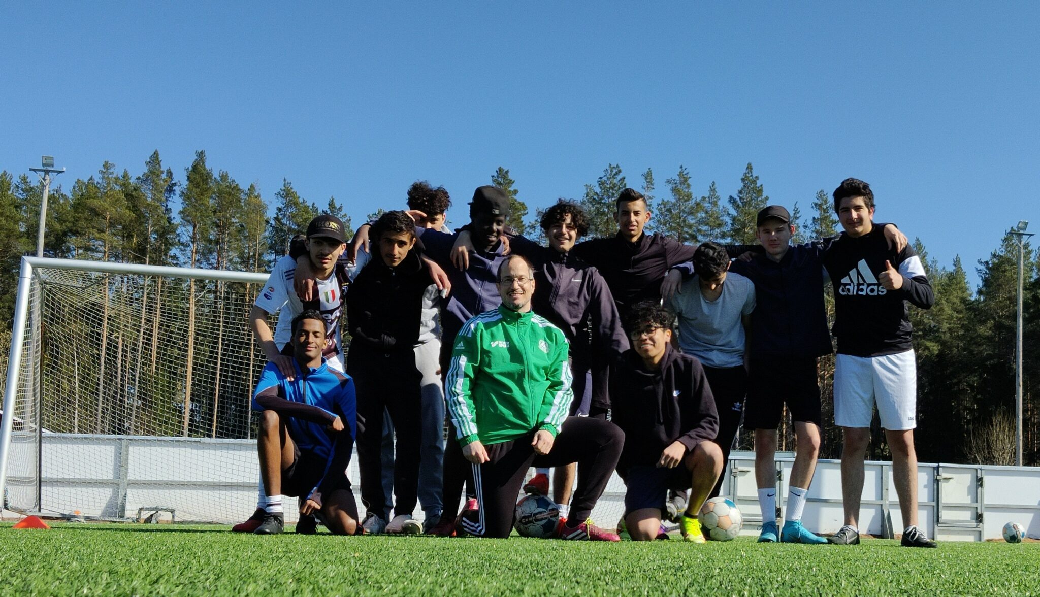 Markus Oksanen i Älvkarleby IK är en av många eldsjälar inom fotbollen