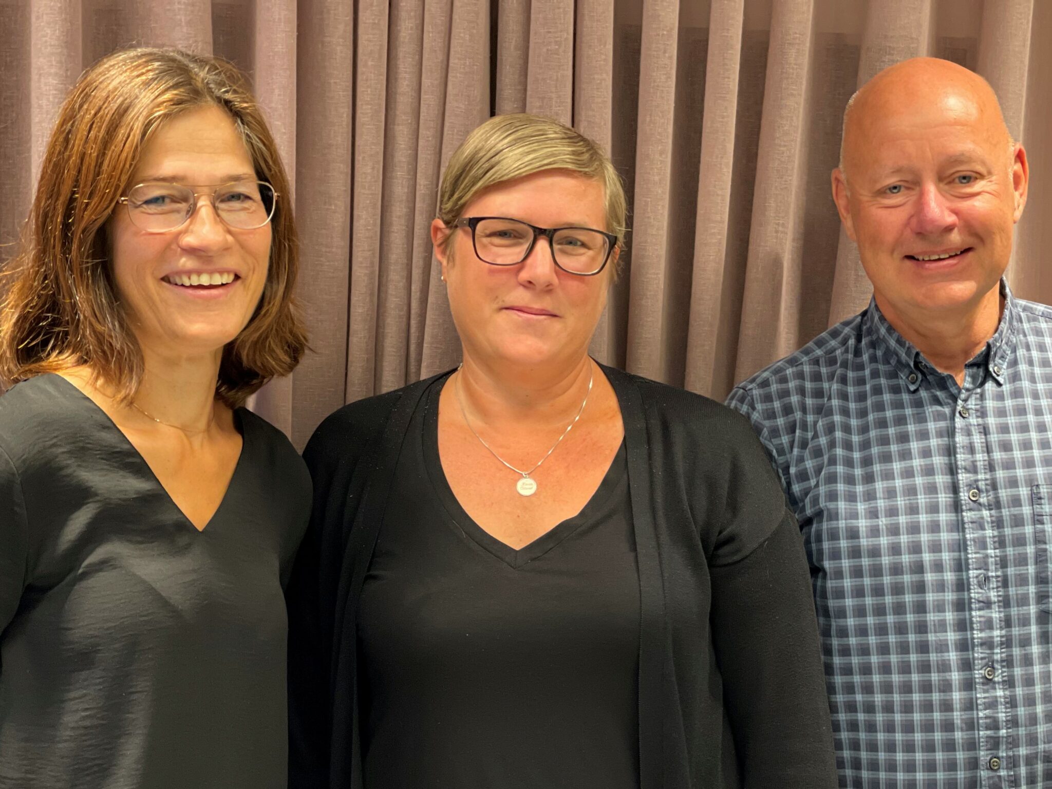 Ingela, Lena och Calle på Sverige United